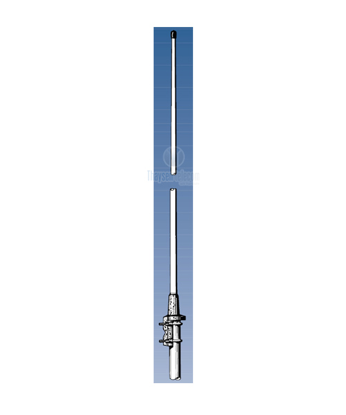 Procom 5dB breitbandige Marine- und Feststationsantenne (CXL 70-5 C/F)