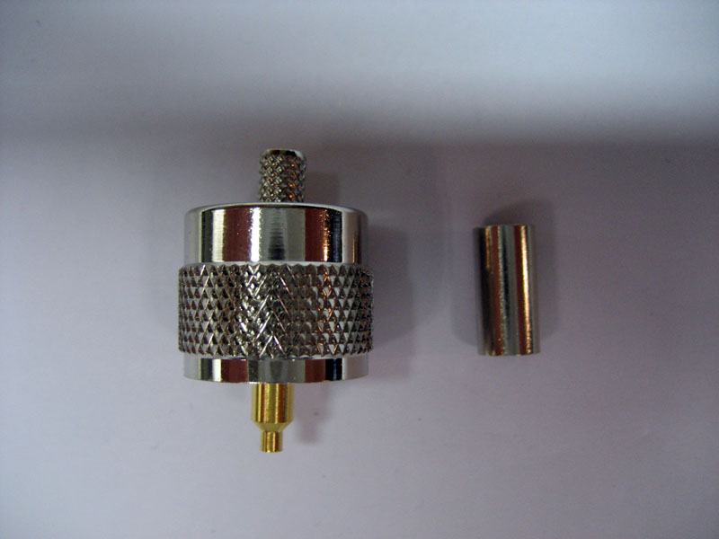 PL-(UHF)-Stecker RG58 crimp (U59/6C)