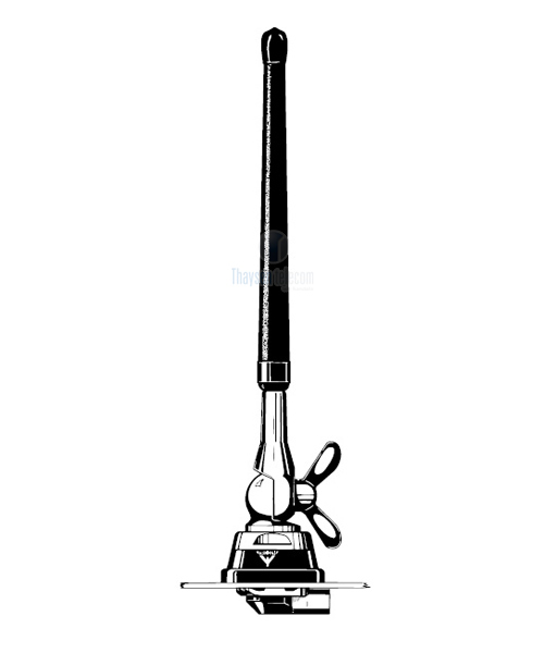 Procom 430-470 MHz mit Z-Fuß (MU5-Z/H 1/4l)