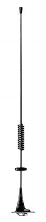 Procom 406-440 MHz 70cm Band Kfz-Antenne mit Stahlstab ohne Kabel (MU 4-X-CEL4)