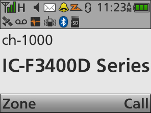 ICOM UHF-Handfunkgerät (IC-F4400DS #82)