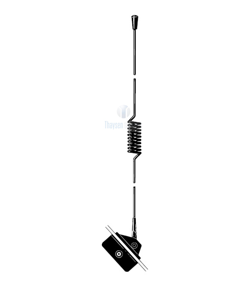 Procom GlassFix Mobilantenne für Scheibenmontage ohne Kabel (GF402/H)