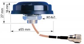 GPS2000 (weiß, 3V) für das 1575 MHz NAVSTAR GPS (GPS 2000W-P0.15-3V)