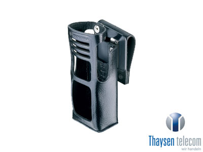 Motorola strapazierfähige Ledertasche mit Ösen (GMLN1110A)