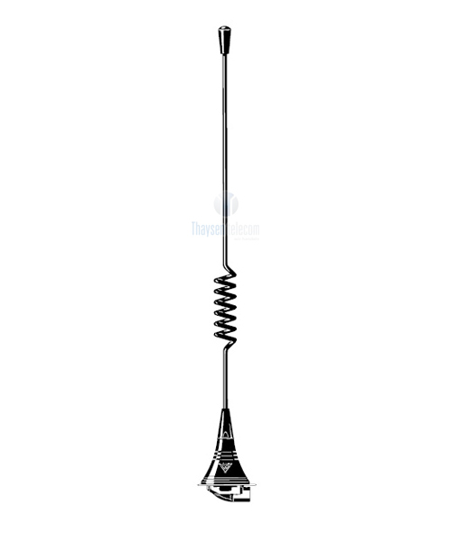 Procom 4dB, D-Netz Kfz-Antenne mit LX-Fuß ohne Kabel (MU 904-LX/h)