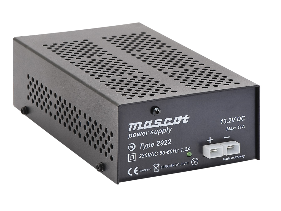 MASCOT Netzgerät 13,2 V / 145 W mit 6,3-mm-Flachsteckern (2922)
