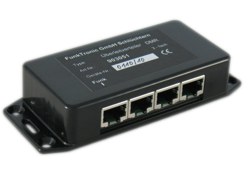 FunkTronic Überleitverteiler 4-fach DMR (903054)