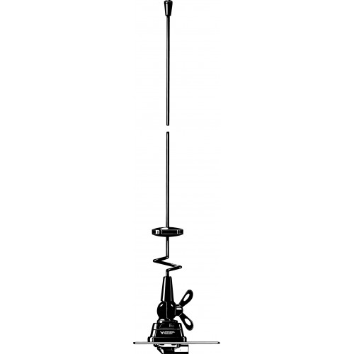 Procom 2m und 70cm Band Kfz-Antenne mit 4m Kabel (MHU 3-BZP4)