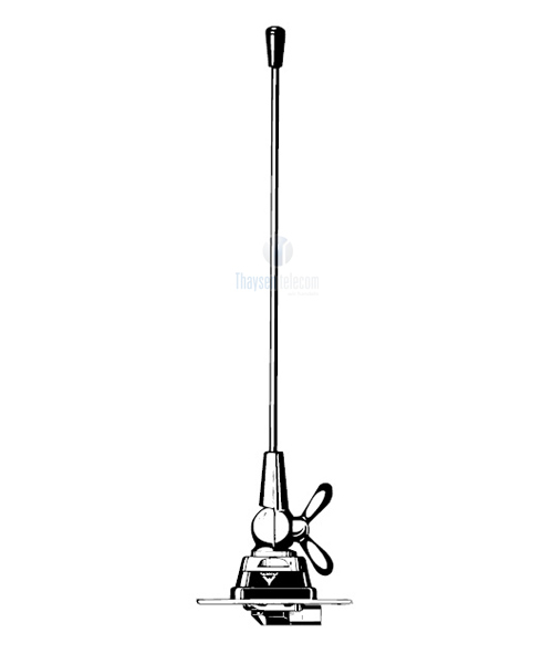 Procom 430-470 MHz 70cm Kfz-Antenne ohne Kabel (MU 1-Z/h)