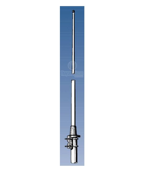 Procom 3dB Leichtgewichtige und kolineare Marine- und Feststationsantenne (CXL 2-3 LW/hm)