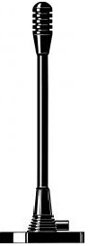 Procom 70cm Band Bündelfunk Magnetantenne ohne Kabel (MU7-MM/l)