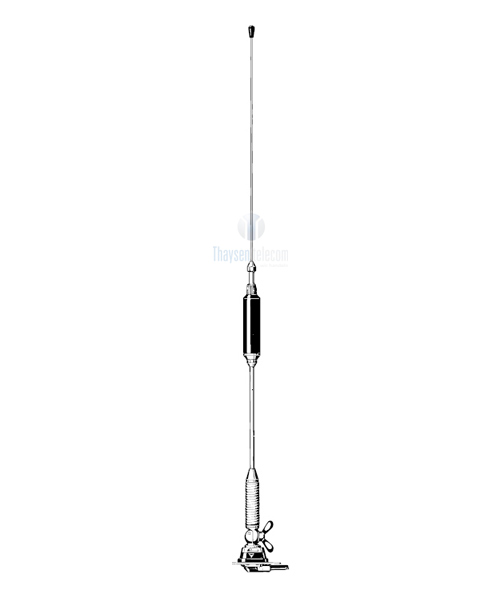 Procom 30 MHz KFZ-Antenne mit 4m Kabel (CT30-ZP4)