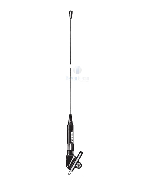 Procom 380-410 MHz Tetra SideFix Fensterklemmantenne ohne Kabel (SF 401/CEL5)