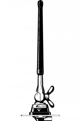Procom 370-410 MHz Gummistrahler (MU 5-Z/s)