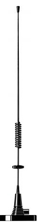 Procom 70cm Band Chekker Magnetantenne ohne Kabel (MU4-MM/CEL4)