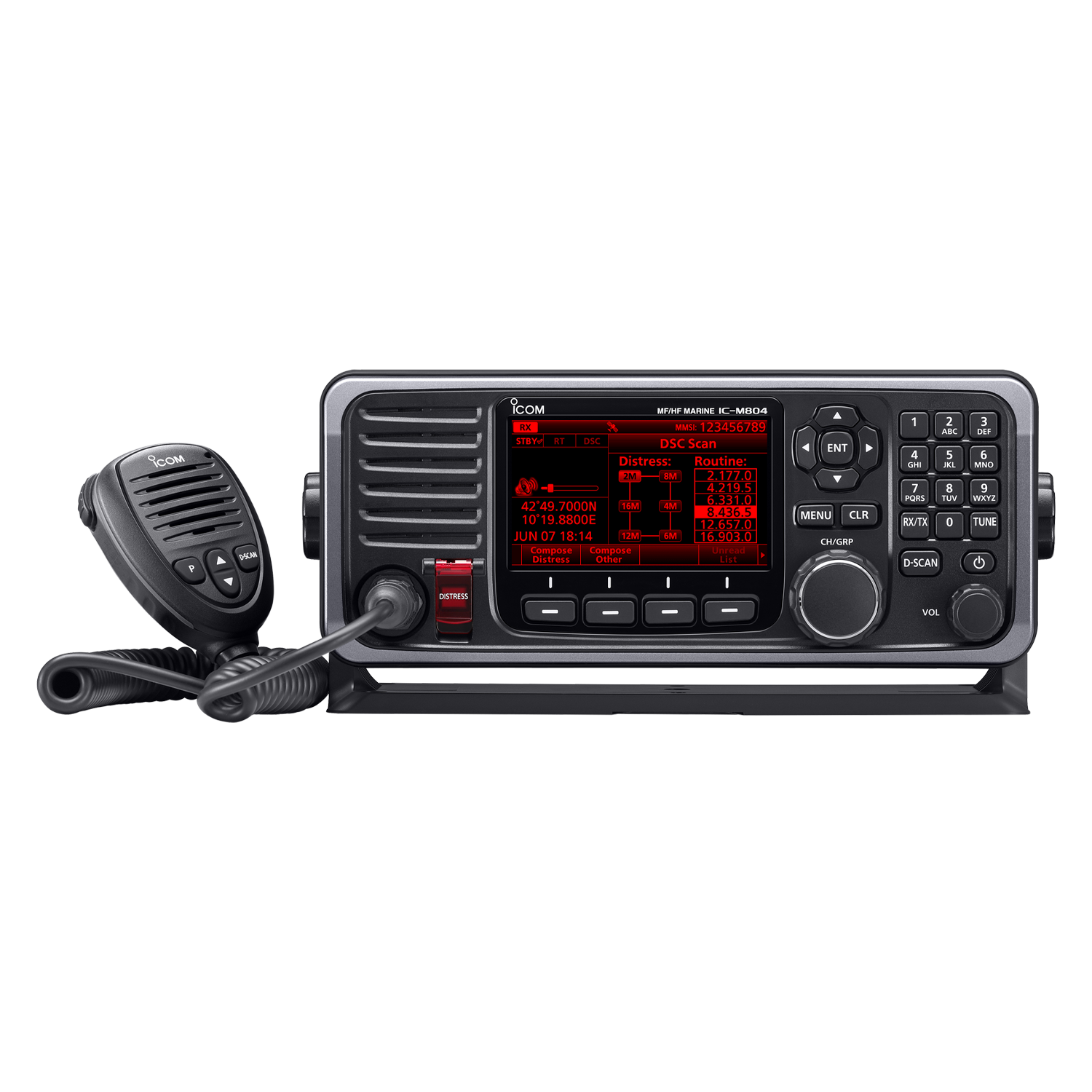 ICOM Marine-Marinefunkgerät (IC-M804 #21)