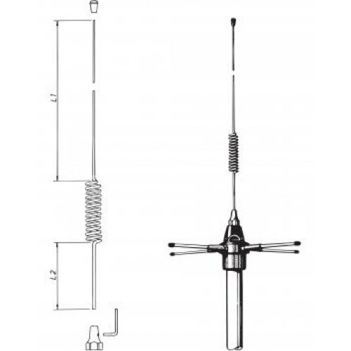 Procom 380-410 MHz (GP-450-3/L)